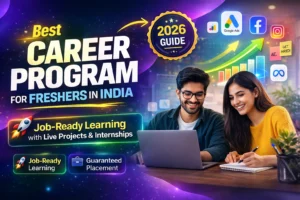 best career program for freshers in India