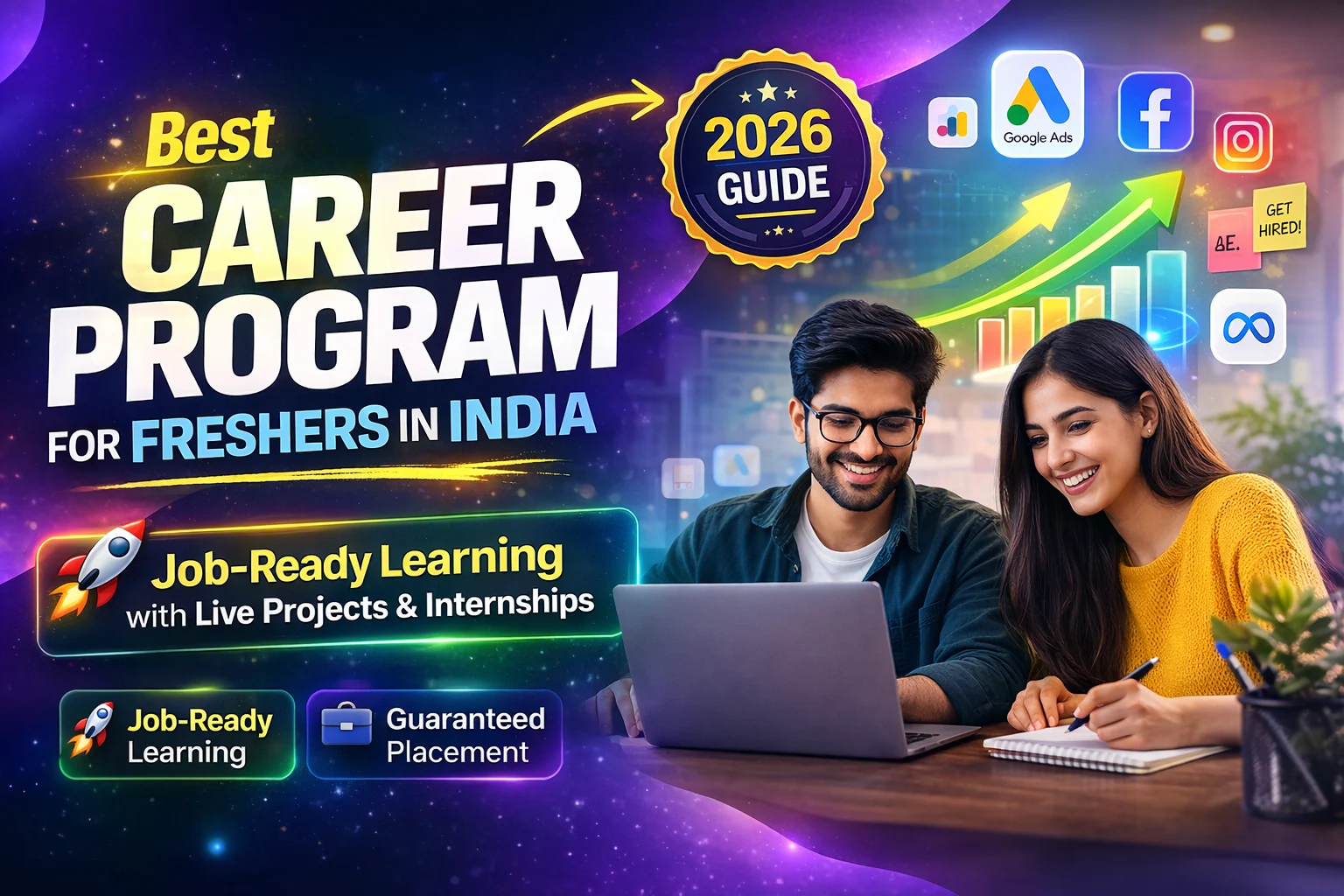 best career program for freshers in India