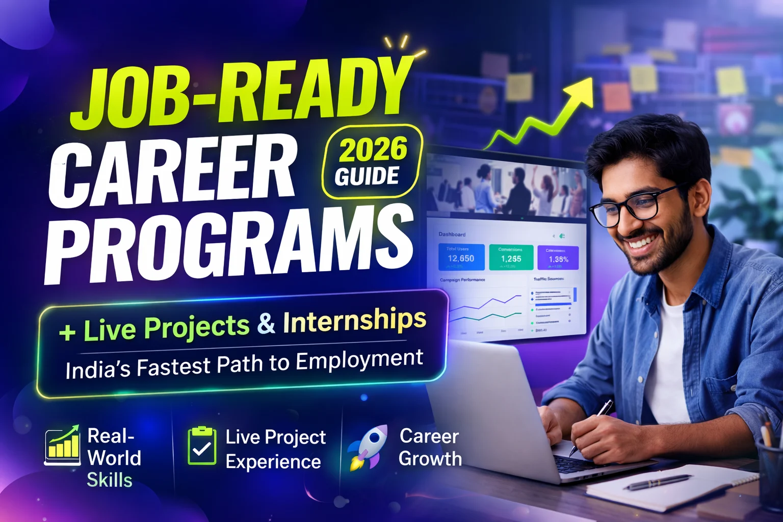 career programs with live projects India