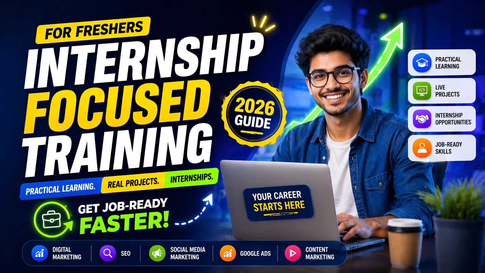 internship focused training for freshers