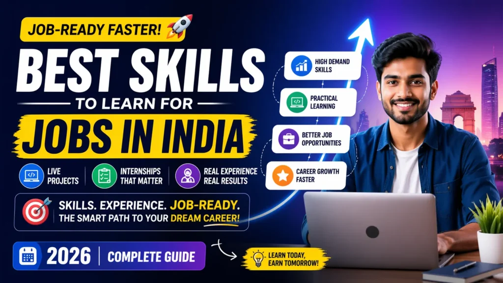 best skills to learn for jobs India