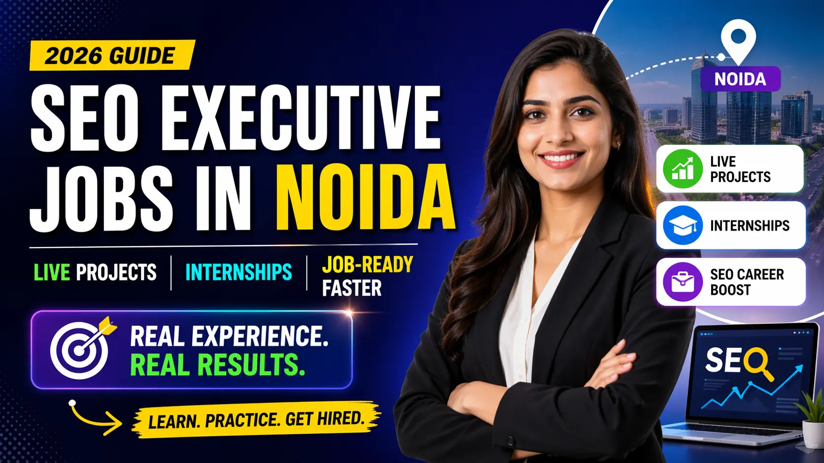 SEO executive jobs in Noida