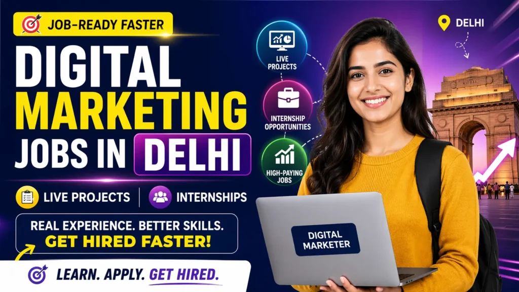 digital marketing jobs in Delhi