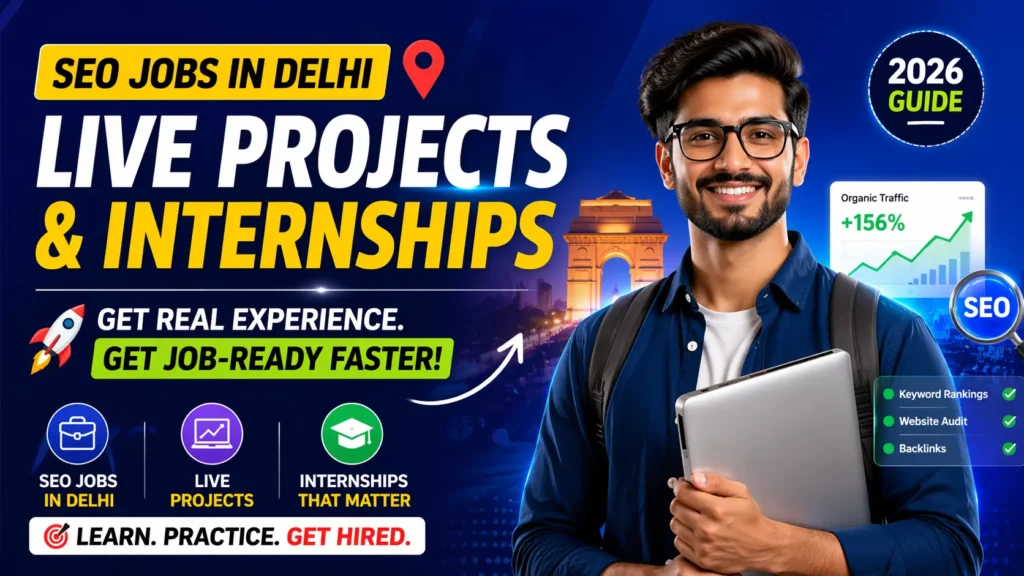 SEO jobs in Delhi