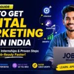 how to get digital marketing job in India step by step